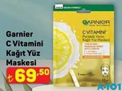 GARNİER C VİTAMİNİ KAĞIT YÜZ MASKESİ